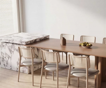 Modern Dining Table And Chairs-ID:134706021