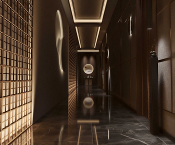 New Chinese Style Corridor-ID:468982936