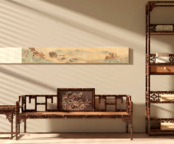 New Chinese Style Arhat Bed-ID:180718926