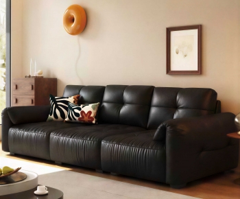 Modern Three-seat Sofa-ID:908678054