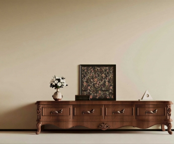 French Style TV Cabinet-ID:951745996