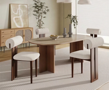 Modern Dining Table And Chairs-ID:977947008