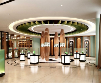 New Chinese Style Exhibition Hall-ID:168354997