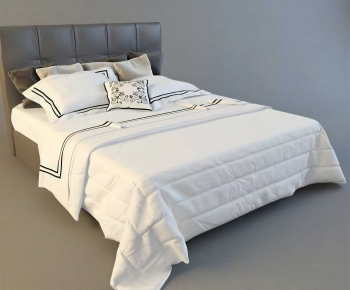 Modern Double Bed-ID:351144082