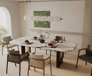 Modern Dining Table And Chairs-ID:577442886
