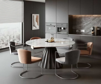 Modern Dining Table And Chairs-ID:160782101