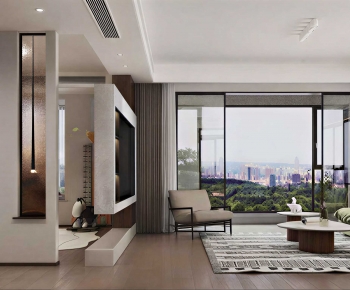 Modern A Living Room-ID:179236891