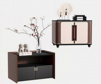 New Chinese Style Bedside Cupboard-ID:179960016