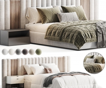 Modern Double Bed-ID:552036052