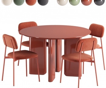Modern Dining Table And Chairs-ID:808177951