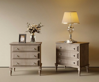 American Style Bedside Cupboard-ID:523757935