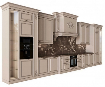 European Style Kitchen Cabinet-ID:570280089