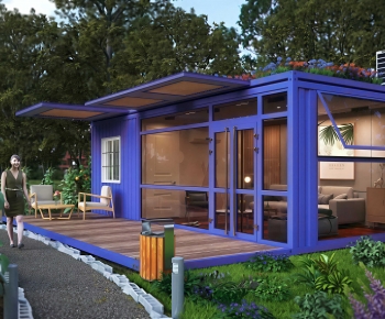 Modern Building Appearance-ID:992999081