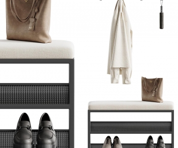 Modern Stool For Changing Shoes-ID:733767995