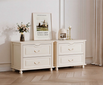 American Style Bedside Cupboard-ID:120866064