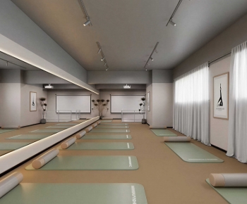 Modern Yoga Room-ID:116854919