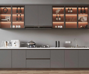 Modern Kitchen Cabinet-ID:199271926