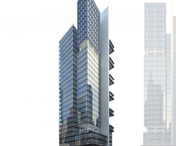 Modern Appearance Of Commercial Building-ID:323606011