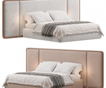 Modern Double Bed-ID:688297994