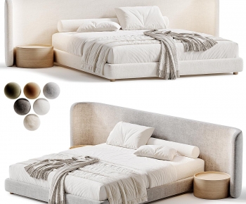 Modern Double Bed-ID:461604123