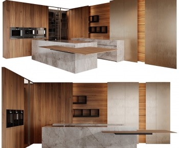 Modern Kitchen Cabinet-ID:682110891