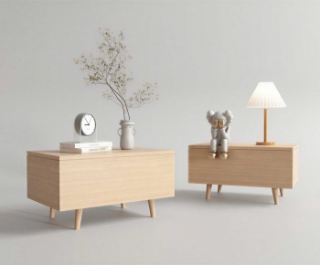 Nordic Style Bedside Cupboard-ID:418499951