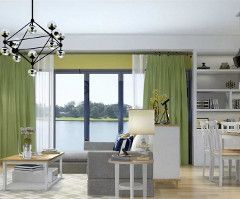 Nordic Style A Living Room-ID:121783971