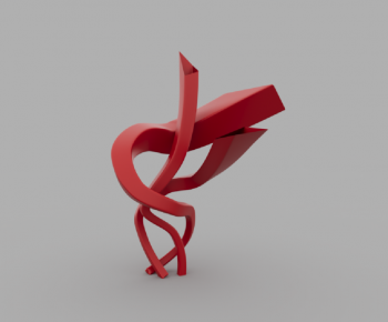 Modern Sculpture Sketch-ID:887849091