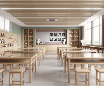Modern School Classrooms-ID:230174068