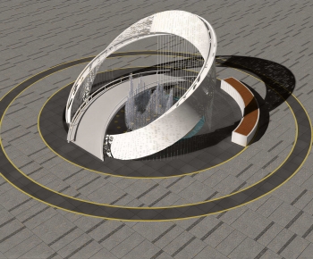 Modern Sculpture Sketch-ID:124773984