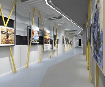 Modern Exhibition Hall-ID:366036898