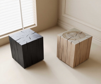 Wabi-sabi Style Stool-ID:647718998