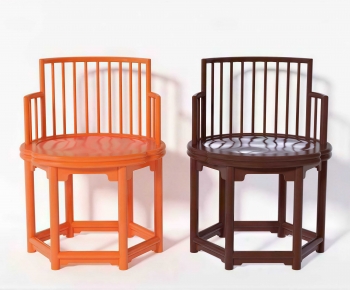 New Chinese Style Dining Chair-ID:868422039