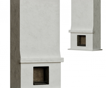 Modern Fireplace-ID:469835045