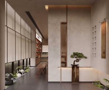 New Chinese Style Teahouse Tea House-ID:898431066