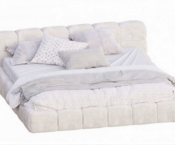 Modern Double Bed-ID:506519082