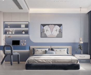 Modern Boy's Room And Son's Room-ID:778210257