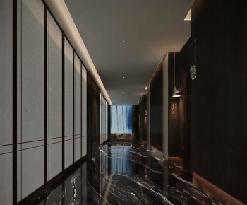 New Chinese Style Corridor-ID:438188081