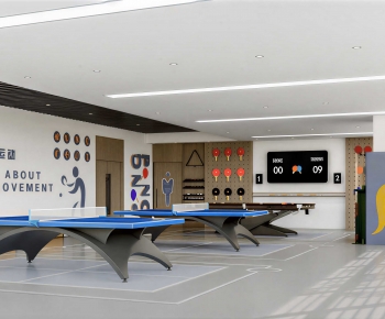 Modern Staff Recreation Room-ID:677872903