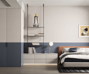 Modern Boy's Room And Son's Room-ID:409801013