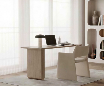 Modern Computer Desk And Chair-ID:174269734