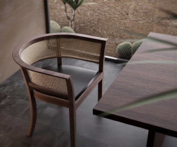 Wabi-sabi Style Lounge Chair-ID:100114115