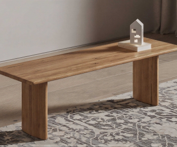 Modern Wooden Bench Or Stool-ID:221935038