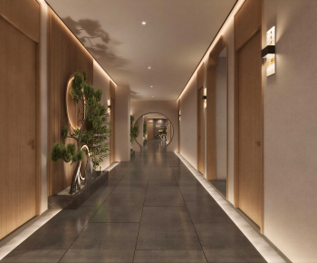 New Chinese Style Corridor-ID:297979127