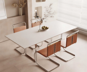 Modern Dining Table And Chairs-ID:319535023