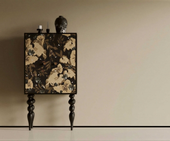 French Style Entrance Cabinet-ID:928575993