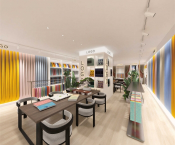 Modern Exhibition Hall-ID:853889943