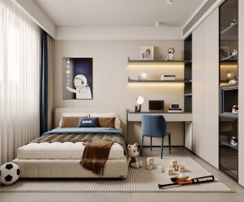 Modern Boy's Room And Son's Room-ID:230199102