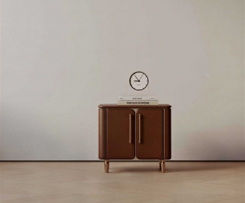 Wabi-sabi Style Bedside Cupboard-ID:394041066