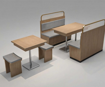 Modern Dining Table And Chairs-ID:891724112